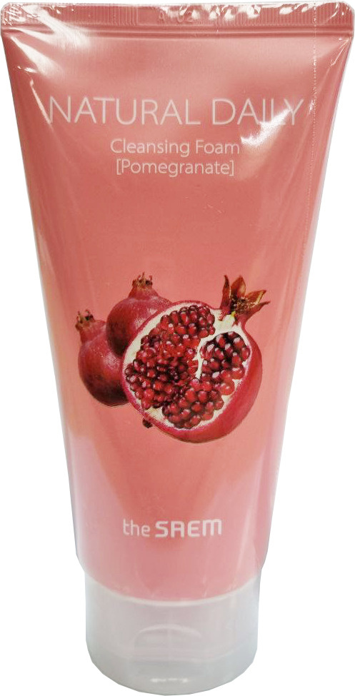 The Saem Пенка Natural Daily Cleansing Foam Pomegranate, 150мл #1