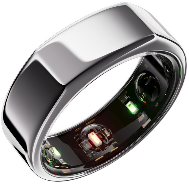 Умное кольцо Oura Ring Generation 3 Silver US7 #1