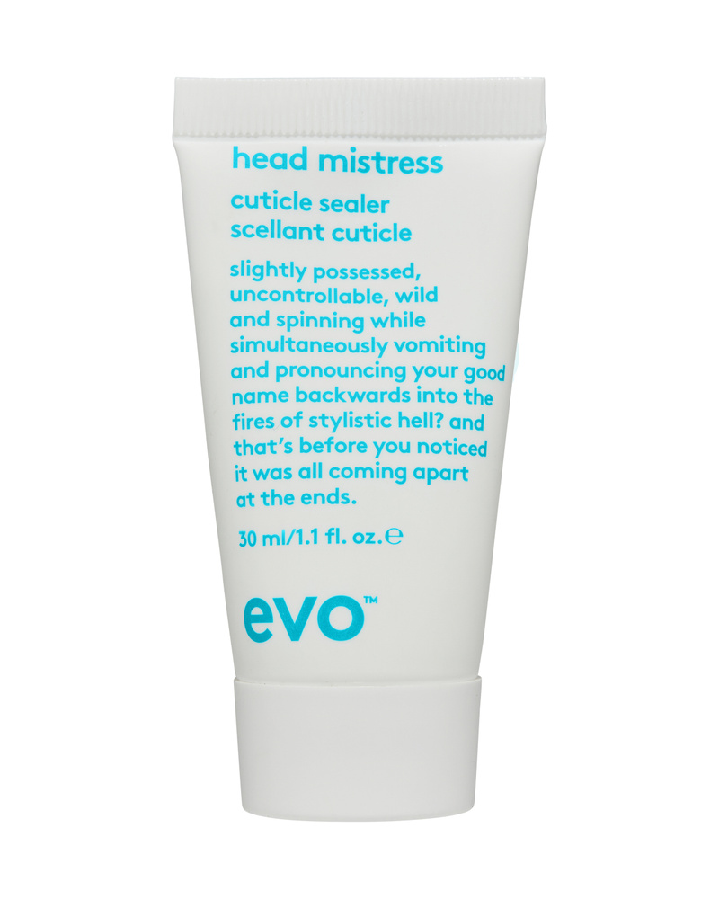Evo head mistress cutic lesealer (travel) - Крем-герметик для секущихся концов (мини-формат) 30 мл  #1