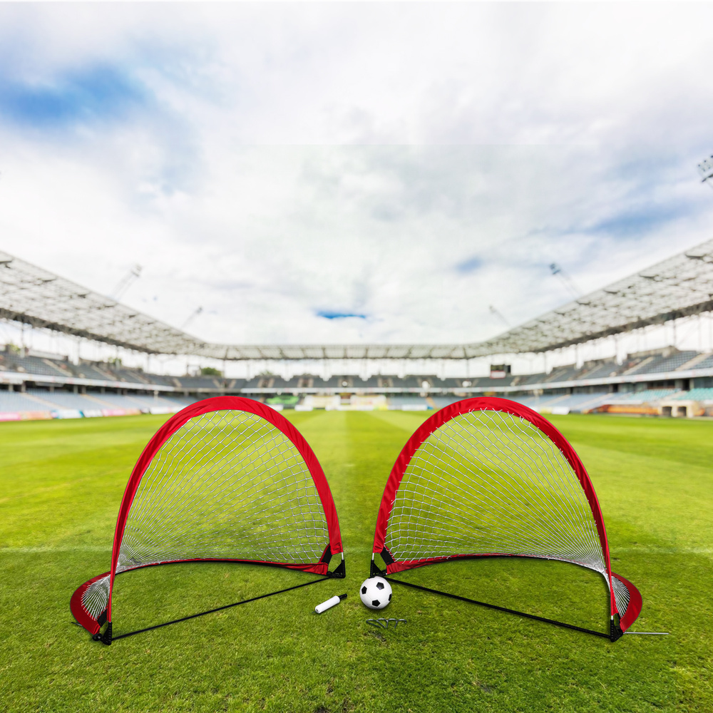 Ворота игровые DFC Foldable Soccer GOAL5219A / 122 х 90 х 90 см #1