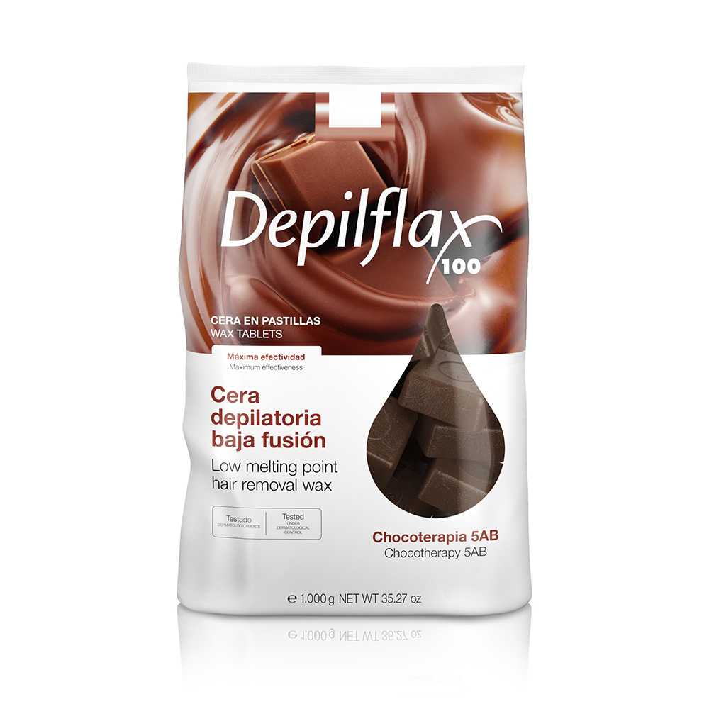 Depilflax Воск для депиляции горячий в брикетах Шоколад 1 кг  #1