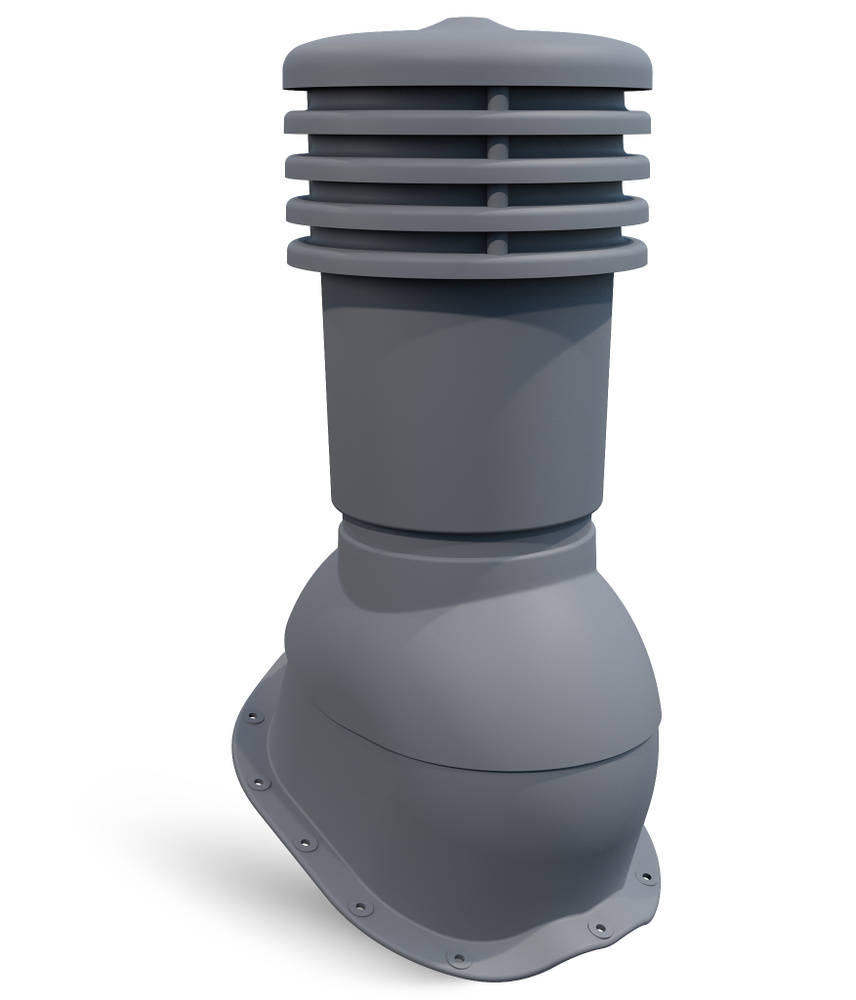 Выход вентиляционный, система вентиляции VENTOS X N25 MUOTOKATE 150/500, серый  #1