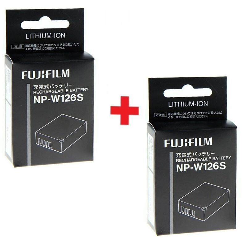 2 шт. Аккумулятор Fujifilm NP-W126s для фотокамеры #1