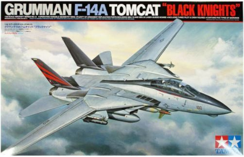 Сборная модель Американский истребитель Grumman F-14A Tomcat Black Knights  #1