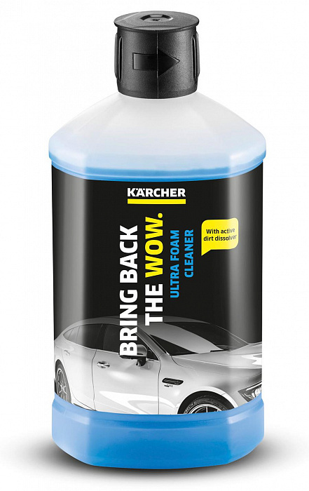 Автомобильный шампунь Karcher Ultra Foam Cleaner, 1л / Чистящее средство / Автошампунь  #1