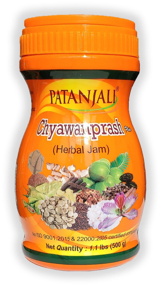 Patanjali Chyawanprash Plus / Индия / Аюрведа Джем / Чаванпраш Плюс Патанджали 500 г 2 шт  #1