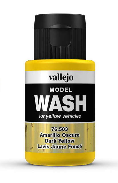 Тонирующая Жидкость Vallejo Model Wash Желтая Темная 35мл #1