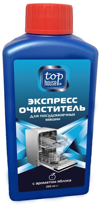 Top House Экспресс очиститель для посудомоечных машин с ароматом Яблока, 250мл  #1