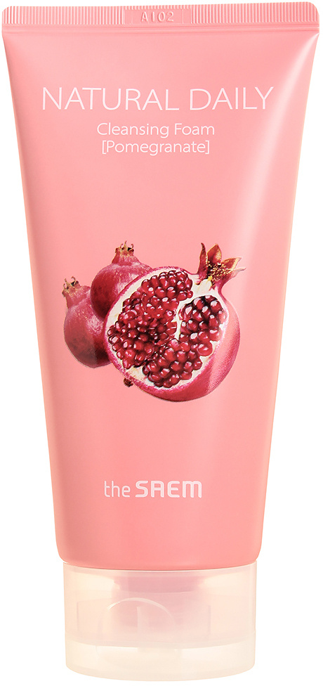 The Saem Пенка для умывания с экстрактом граната Natural Daily Cleansing Foam Pomegranate, 150 мл  #1