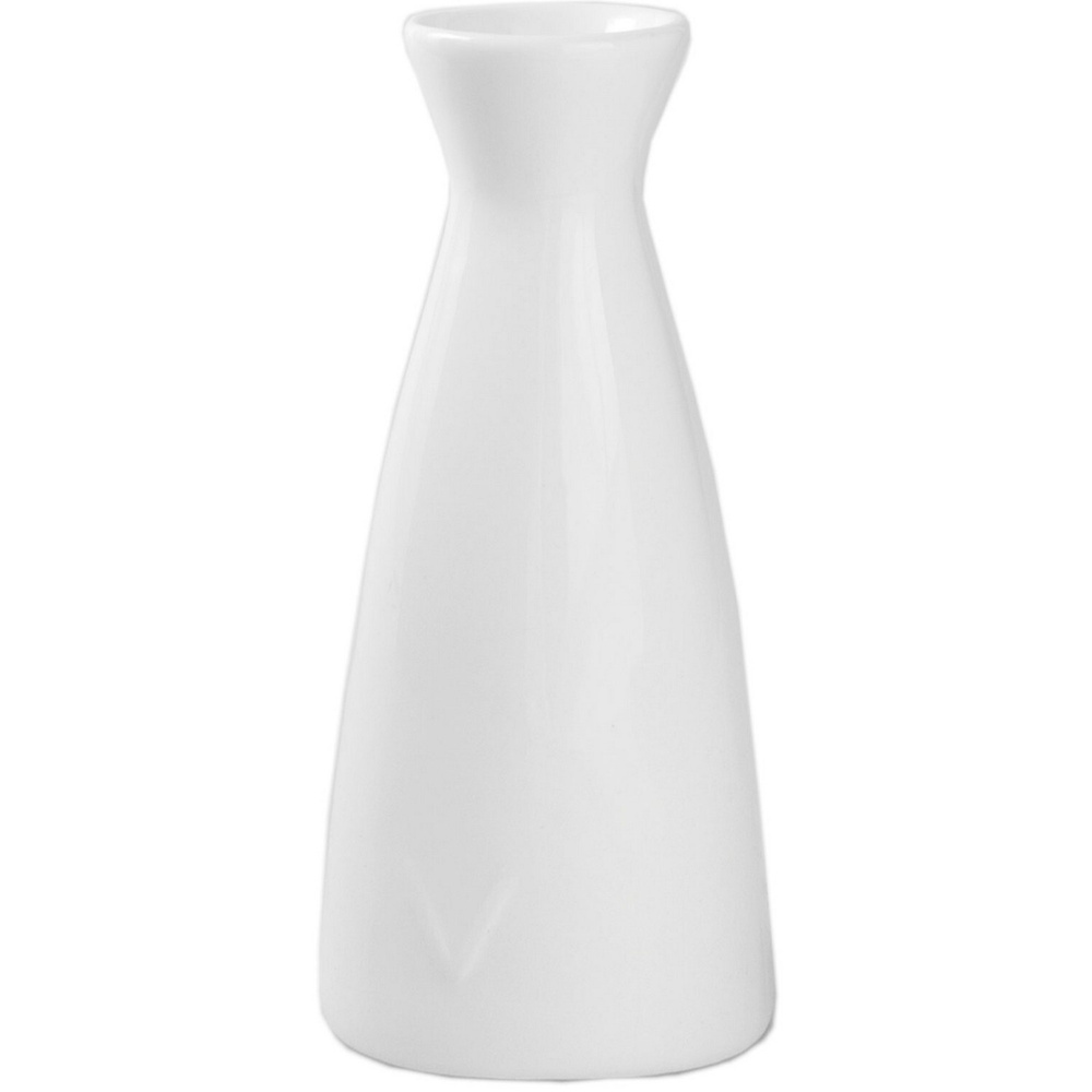 Бутылка для саке Kunstwerk 250мл, 75х75х165мм, фарфор, белый #1