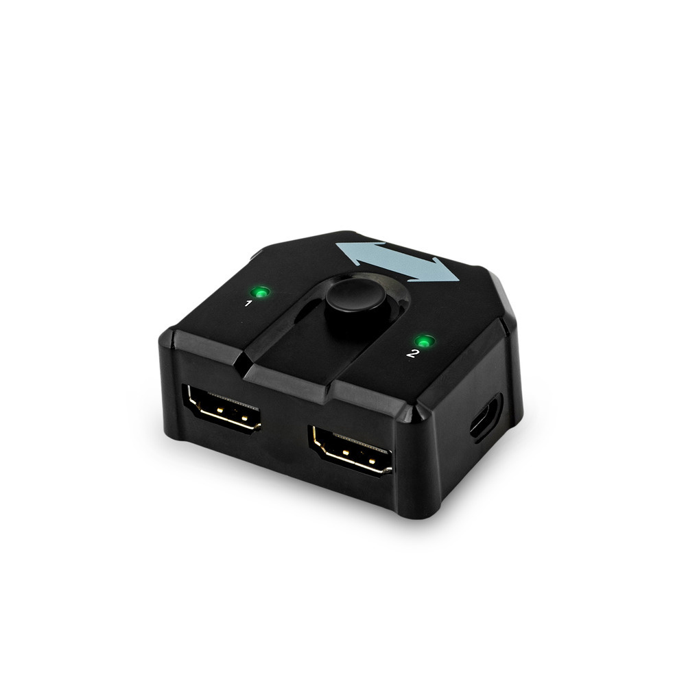 Greenconnect Переключатель HDMI 2.0, 2 к 1 Bi-Direction Switch серия Greenline GL-vTC03T  #1