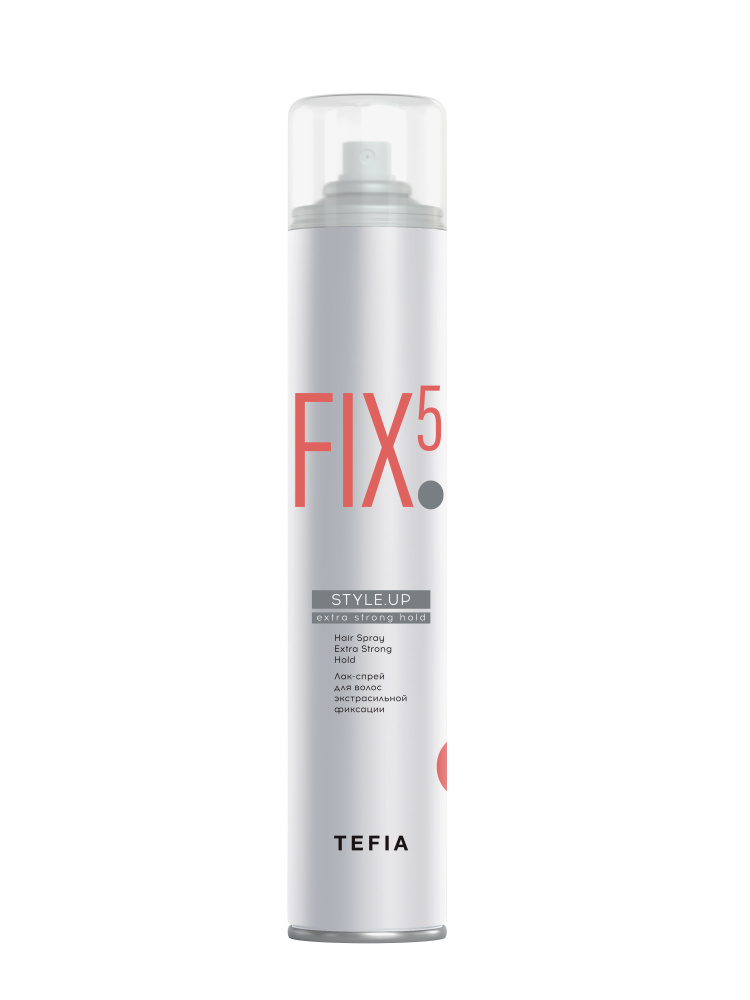 Tefia. Лак-спрей для волос экстрасильной фиксации профессиональный Hair Spray Extra Strong Hold STYLE.UP #1