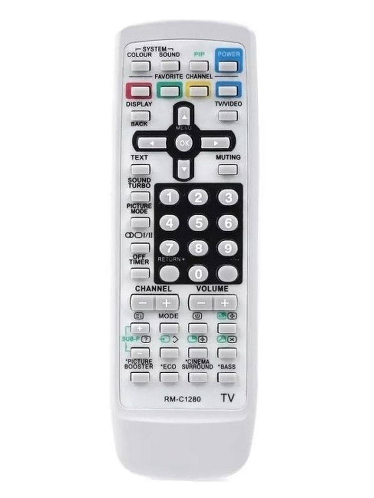 Пульт RM-C1280 для телевизоров JVC. #1