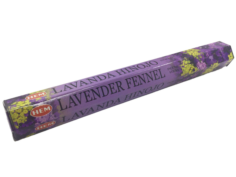 Благовония HEM Лаванда Фенхель Lavender Fennel, 20 палочек. #1