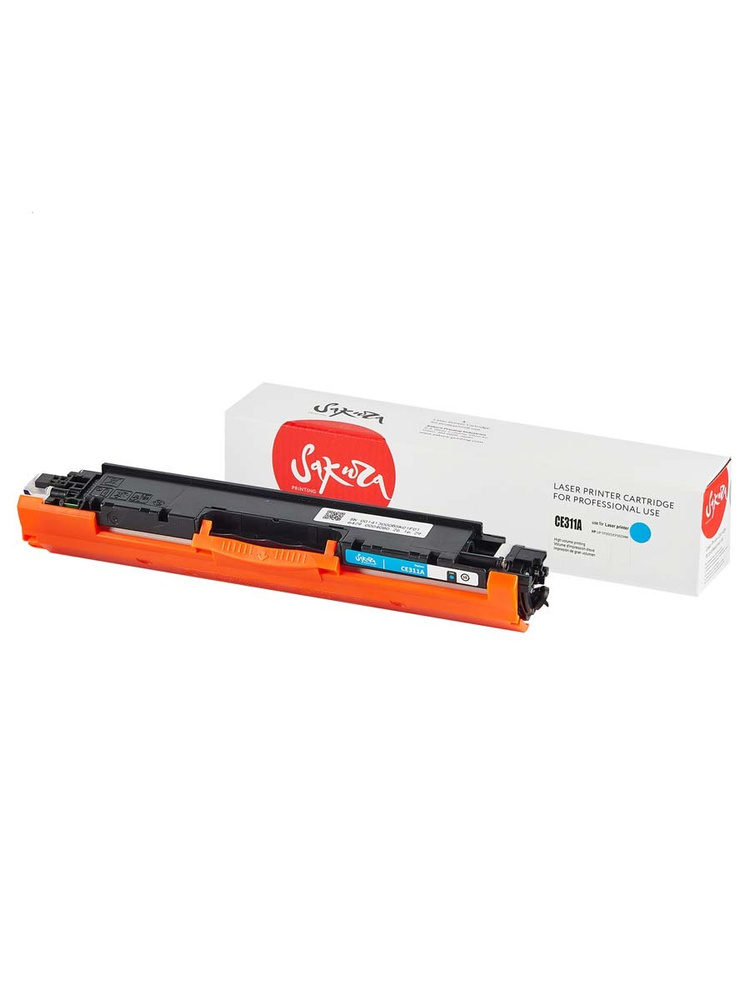 Картридж CE311A для HP Color LaserJet CP1025, M175A, M175nw, CP1025nw, M175, M275 Sakura голубой  #1