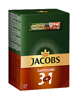 Кофейный напиток JACOBS CAPPUCCINO 3в1 12гр #1