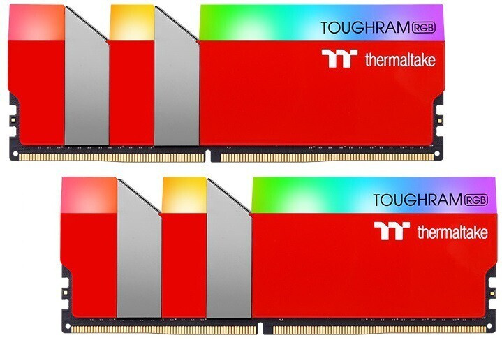 Thermaltake Оперативная память TOUGHRAM Racing Red RGB (RG25D408GX2-3600C18A) 2x8 ГБ (RG25D408GX2-3600C18A) #1