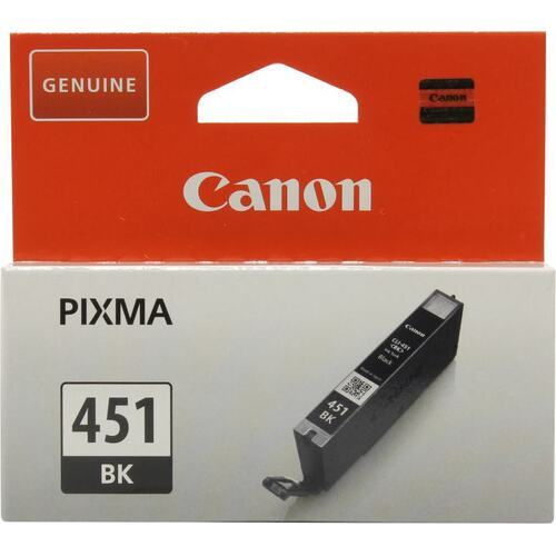 Картридж для струйного принтера Canon черный 344 стр CLI-451Bk 6523B001  #1