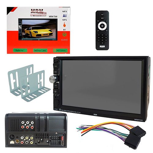 Автомагнитола 2Din MRM A7240 MirrorLink,Пульт ДУ Сенсорный экран 7" FM радио,Bluetooth,USB, В/камера #1