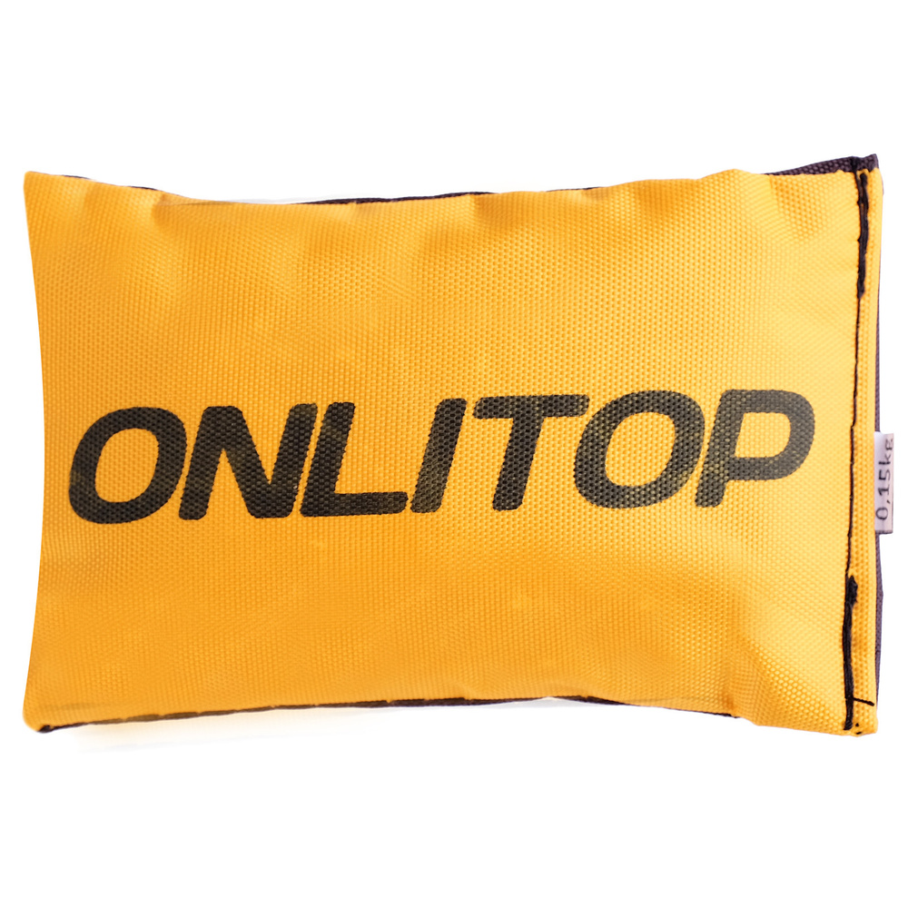 Мешочек для метания ONLYTOP, вес 150 г, ЦВЕТ МИКС #1