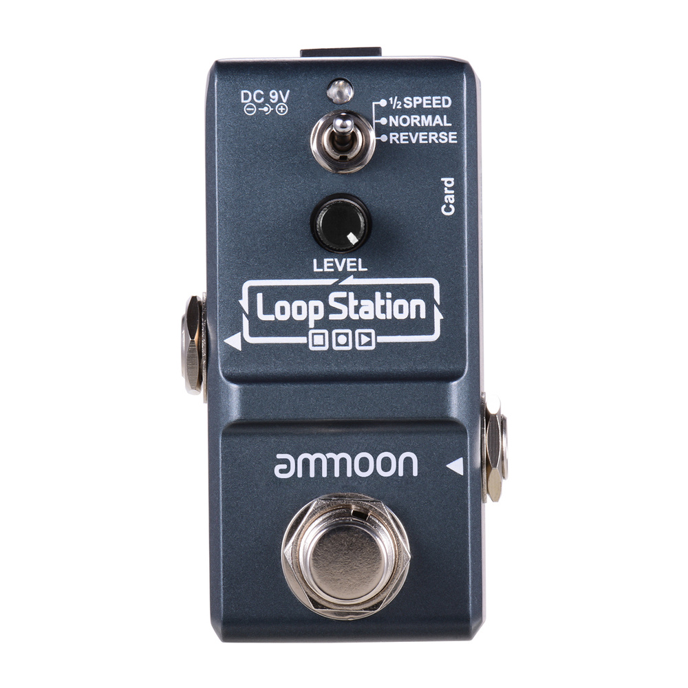 ammoon Loop Station Mini Guitar Looper Педаль эффектов 10 минут Время записи 3  #1