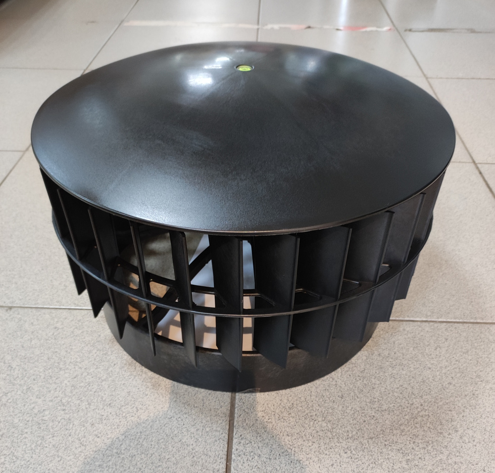 Ротационная вентиляционная турбина Нанодефлектор, D355, черный  #1