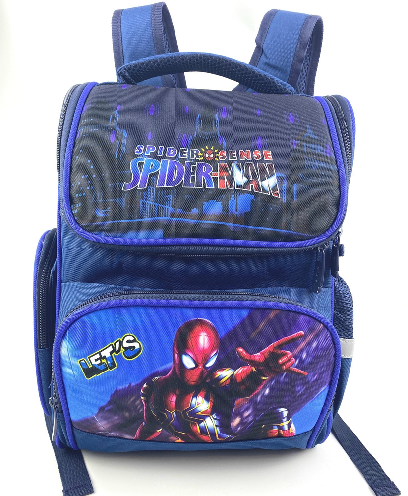 Рюкзак "Человек паук" для мальчика для младших классов в школу  #1