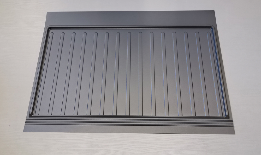 Защитный поддон на дно шкафа, удерживающий воду (Agoform, Германия), для шкафа шириной 80 см, серый  #1