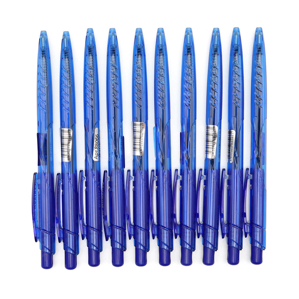 Centrum Набор ручек Шариковая, толщина линии: 0.7 мм, цвет: Синий, 10 шт.  #1