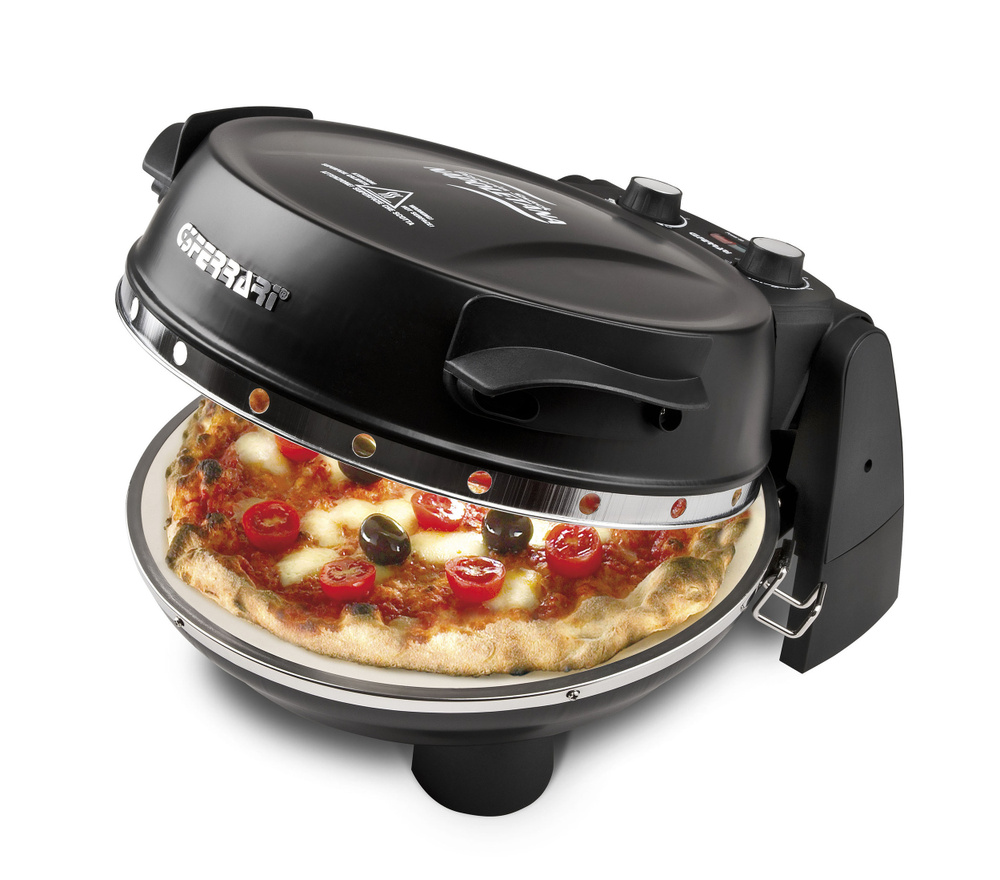 Пицца-мейкер мини печь для выпечки пиццы G3 ferrari Snack Napoletana G10032 чёрная  #1