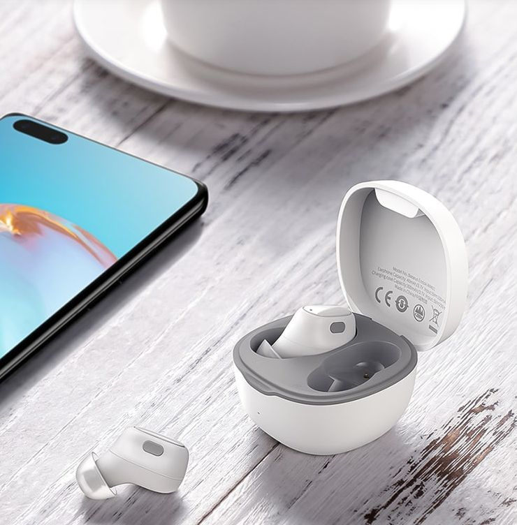 Беспроводные наушники Baseus Encok True Wireless Earphones WM01 (NGWM01-02), Белые  #1