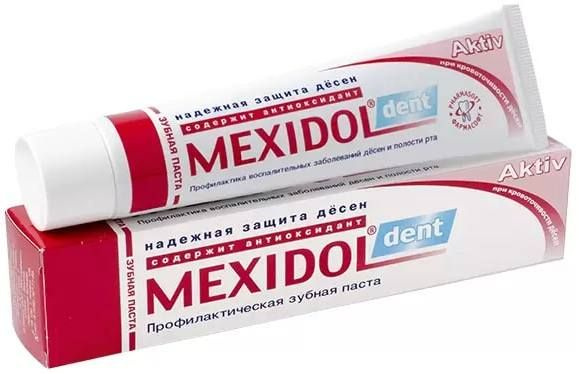 Мексидол Дент Актив, зубная паста, 65 г #1