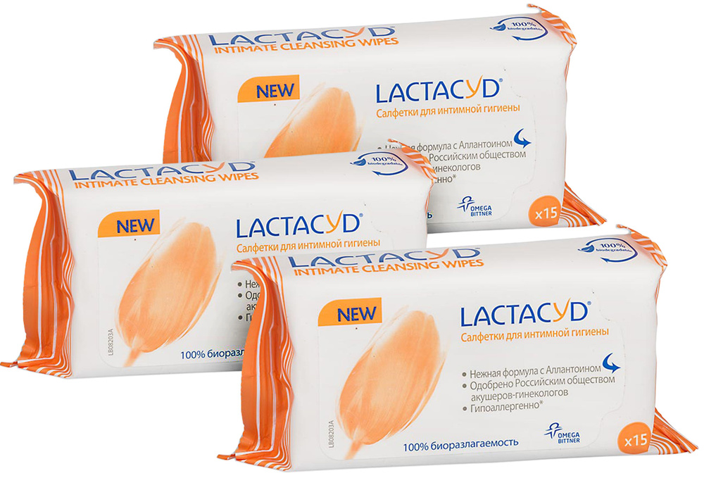 Lactacyd Femina Влажные салфетки #1
