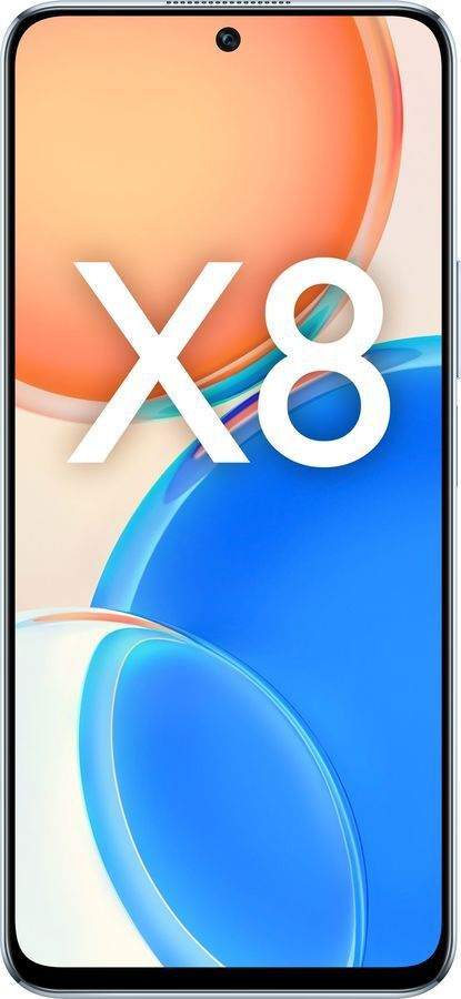 Honor Смартфон 6.7" X8 6/128ГБ (TFY-LX1) серебристый 6/128 ГБ, серебристый  #1