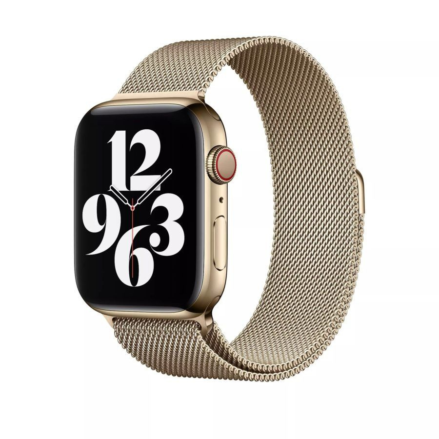 Ремешок для Apple Watch (Эппл Вотч) Wiwu Minalo stainless steel Watch Band 38-40 мм Rose Gold (розовое #1