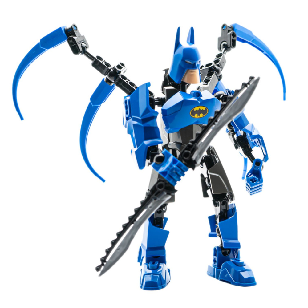 Конструктор для мальчиков DC Super Heroes "Бэтмен", робот игрушка, совместимый с бионикл и фабрика героев, #1
