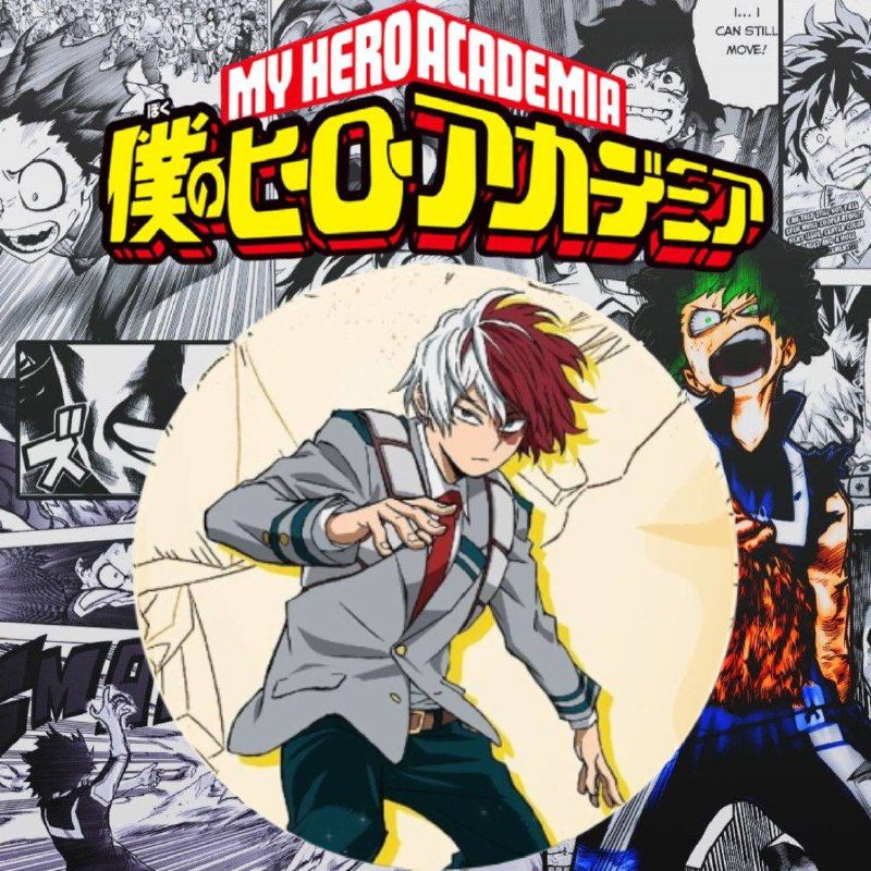 Значок 56 мм по аниме: Моя геройская академия / Boku no Hero Academia  #1