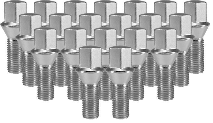 Matrix Болт колесный М14 х 1,5, 27 мм, 20 шт. #1