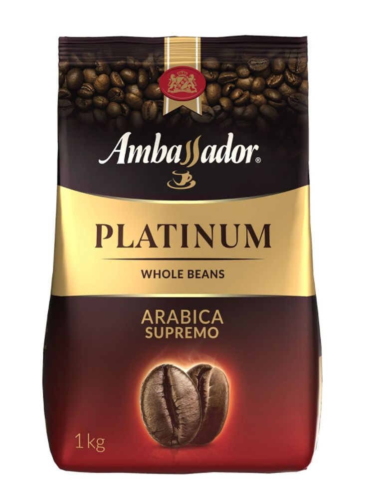 Кофе в зернах Ambassador Platinum, 1 кг #1