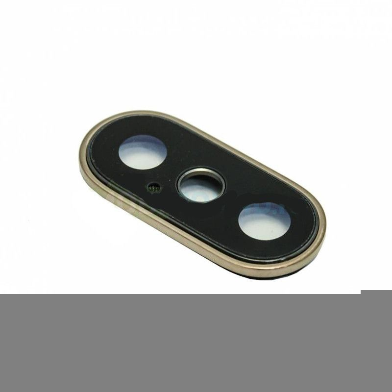 Стекло камеры для iPhone X (Золотистый) (1) #1