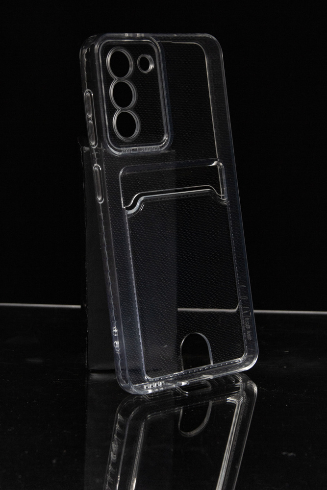 Чехол для карты на Samsung Galaxy S21 / чехол на самсунг с21 прозрачный  #1