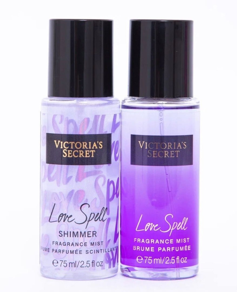 Victoria's Secret набор спреев Love Spell 2 шт/спреи для сестры/для мамы/для подруги одноразовые патчи #1