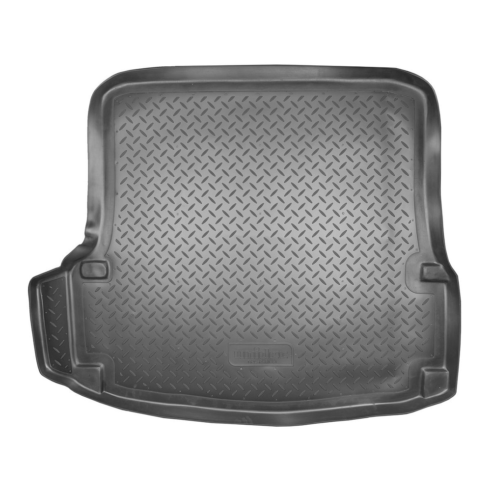 Коврик в багажник для Skoda Octavia II (A5) HB (2004-2013) / коврик для багажника с бортиком подходит #1