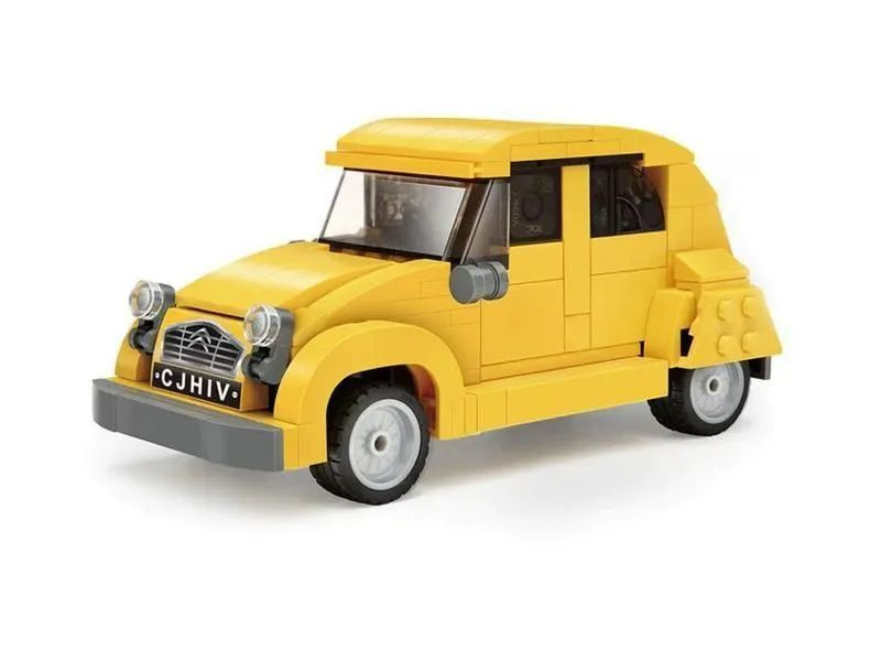 Конструктор Ретроавтомобиль Citroen 2CV 1/24 (298 деталей) #1