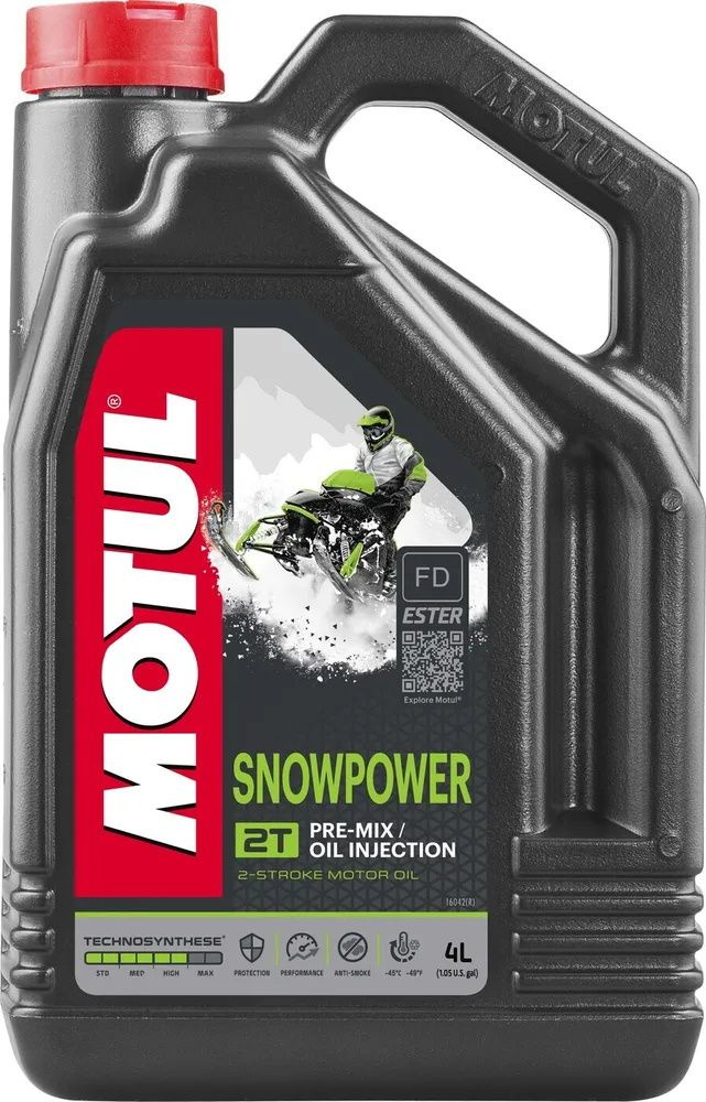 MOTUL Snowpower 2T Не подлежит классификации по SAE Масло моторное, Синтетическое, 4 л  #1