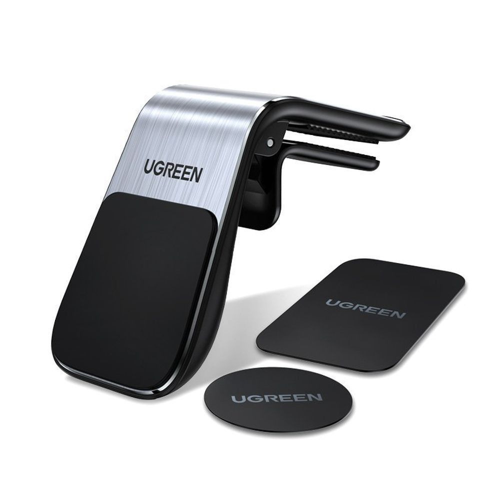 Автодержатель UGREEN LP290 (80712B) Waterfall Magnetic Phone Holder серебристый  #1