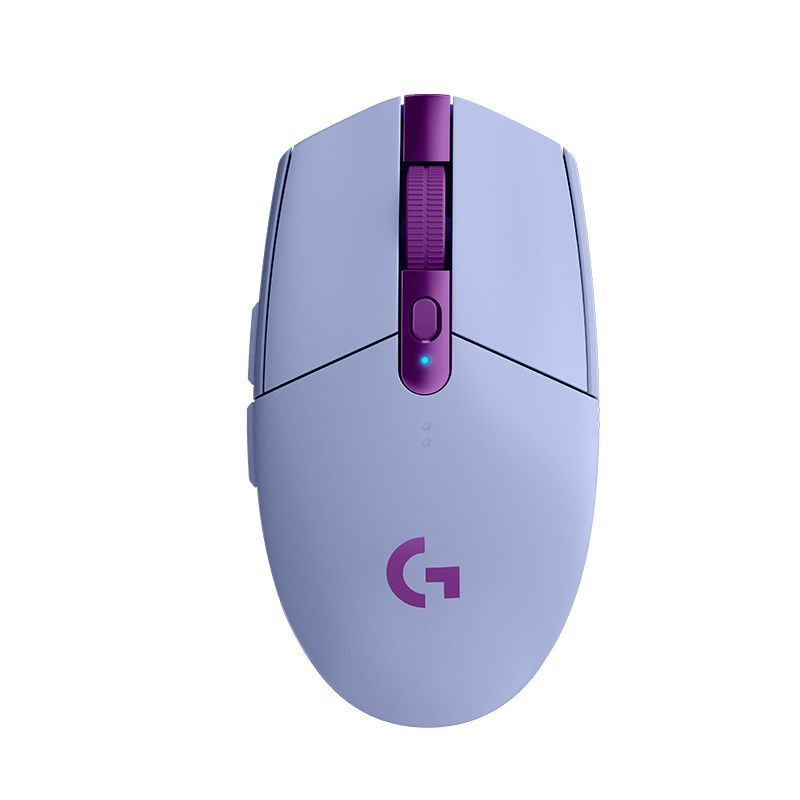 Logitech G Игровая мышь беспроводная Logitech G G304,purple,Wireless, пурпурный  #1