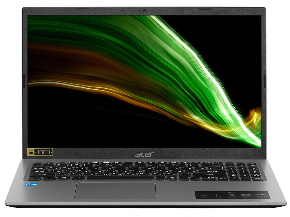 Acer Aspire 3 A315-58-37VQ (NX.ADDER.003) Ноутбук 15,6", Intel Core i3-1115G4, RAM 4 ГБ, HDD 1024 ГБ, #1