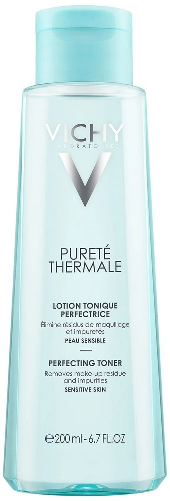 Vichy Purete Thermale Тоник совершенствующий для очищения чувствительной кожи, 200 мл  #1