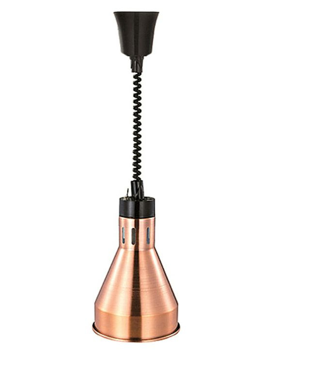 Лампа тепловая инфракрасная для подогрева блюд EKSI EL-500-R Bronze, бронзовая, 0.25 кВт, регулировка #1